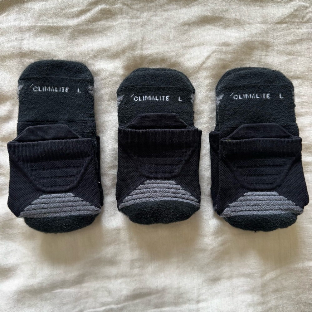 Adidas Alphaskin Climalite High Quarter Socks- 3 Pairs
